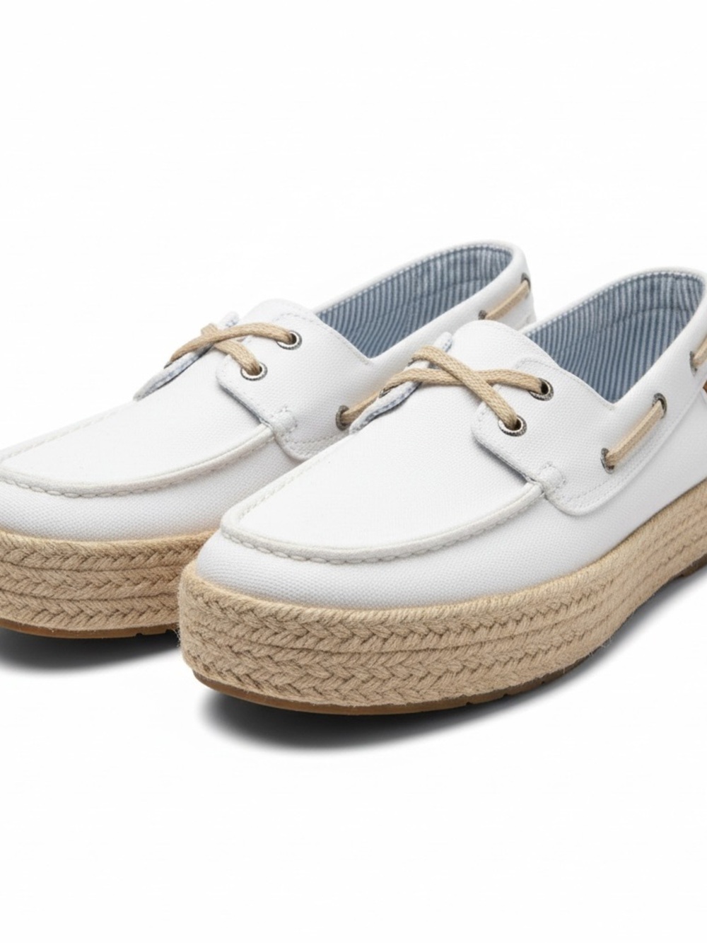 NIB Náutica Stoneway Women White Boat Shoes size 10 - Picture 12 of 12